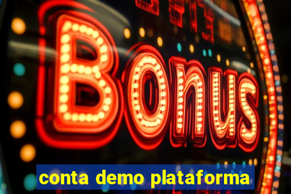 conta demo plataforma